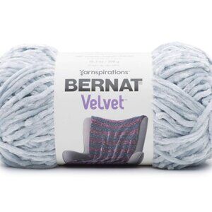 Bernat Velvet Yarn - Brand New - Softened Blue